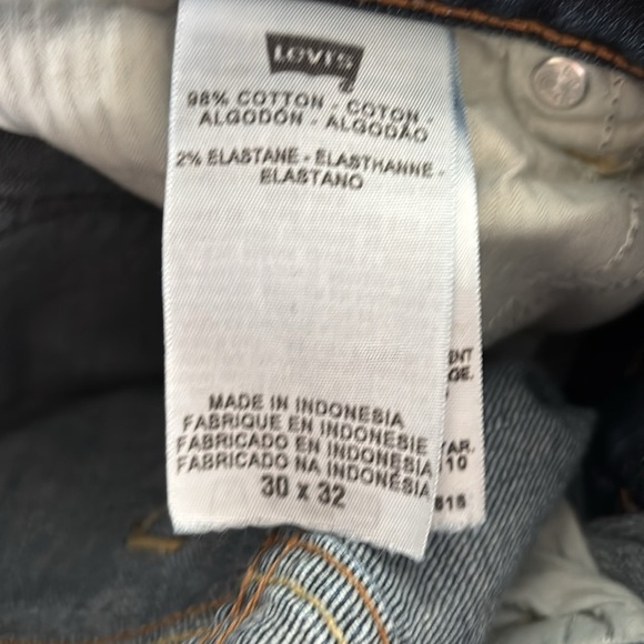 VTG Levi’s Bold Curve Low Rise Skinny Boot Jeans 30X31” Stretch Med Blue Wash - Picture 5 of 5